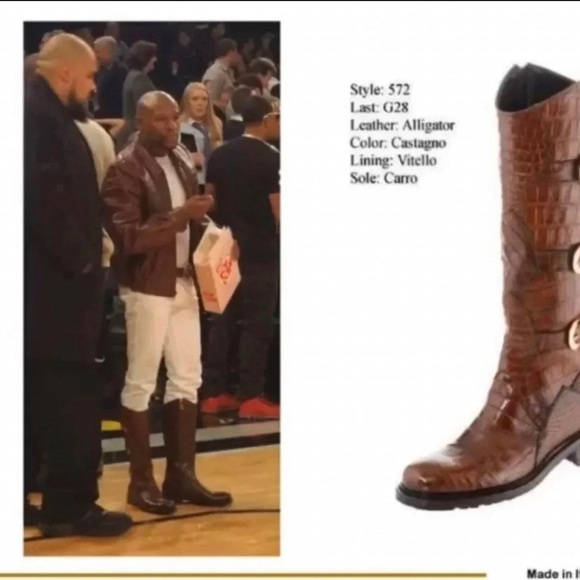 CAPORICCI 572 Alligator Boots - Picture 2 of 14